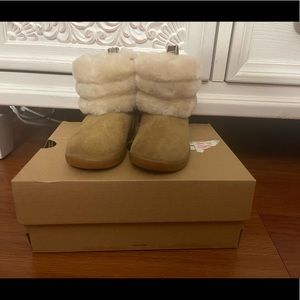 Toddler mini quilted fluff